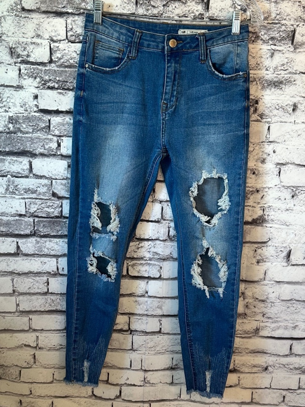 I&M Jeans Junior High-Rise Kylie Ankle Skinny Jeans Size 7